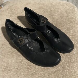 Remonte Soft Mary Jane Leather Shoes Sz 39